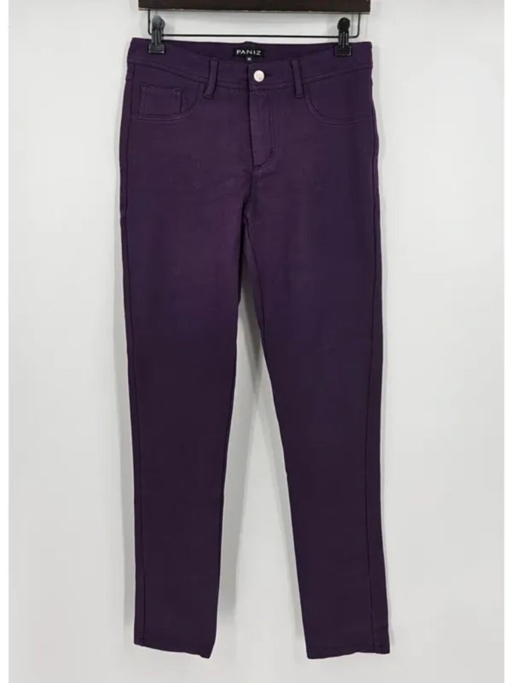Paniz Purple Stretch Straight Leg Pants Women’s Size M